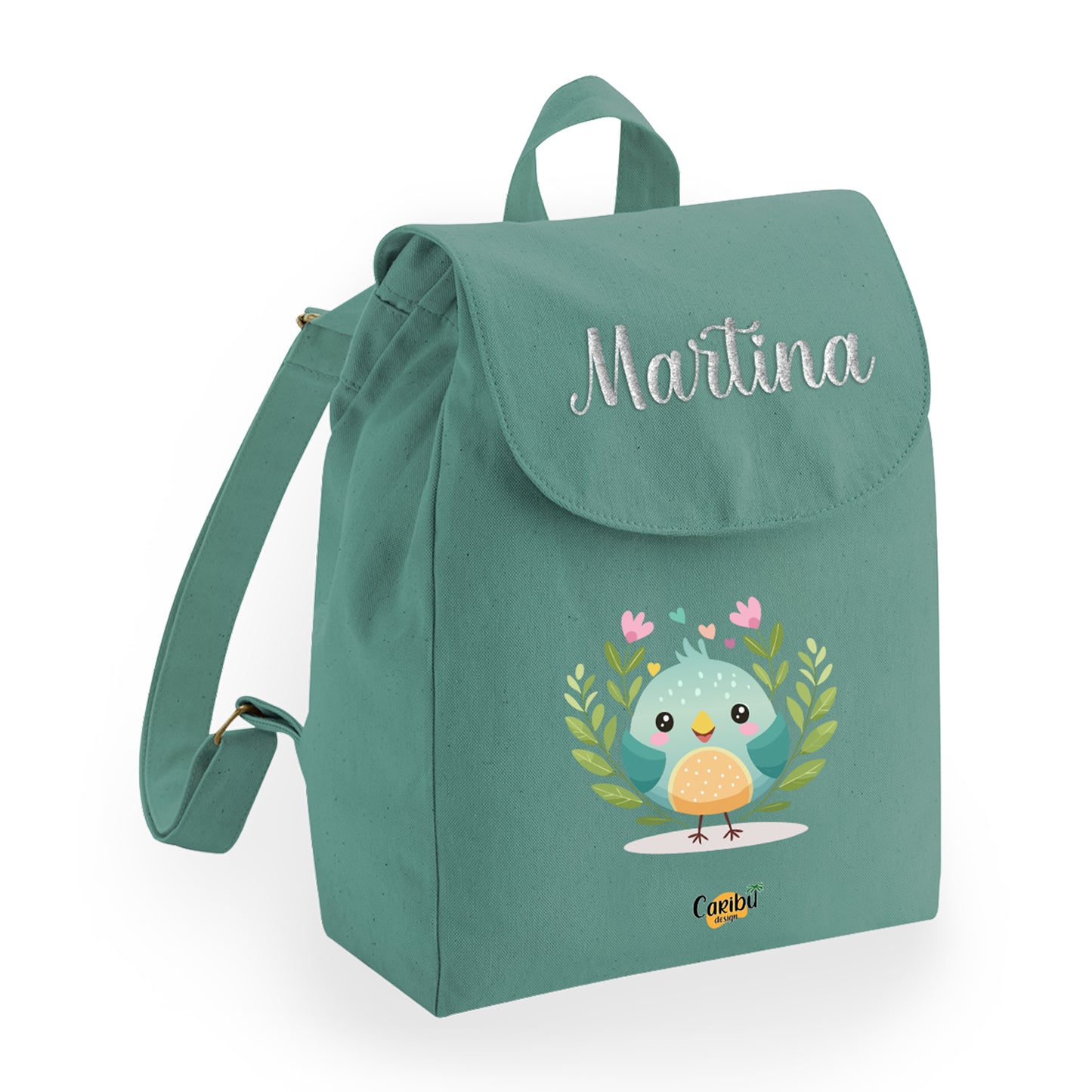 Zaino da Bambino e Bambina Personalizzato 100% Cotone