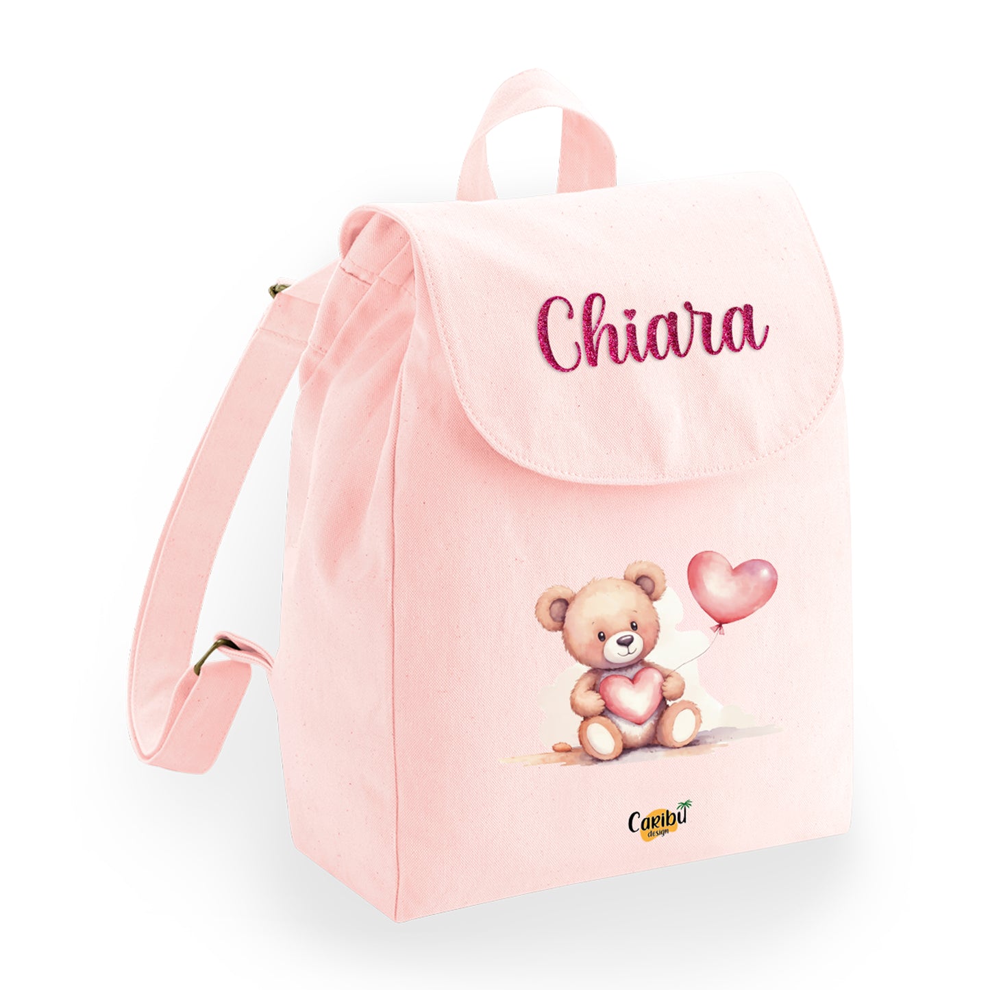 Zaino da Bambino e Bambina Personalizzato 100% Cotone