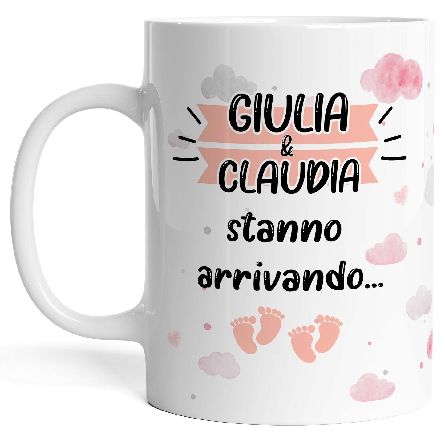 Tazza personalizzata futura mamma / futuro papà