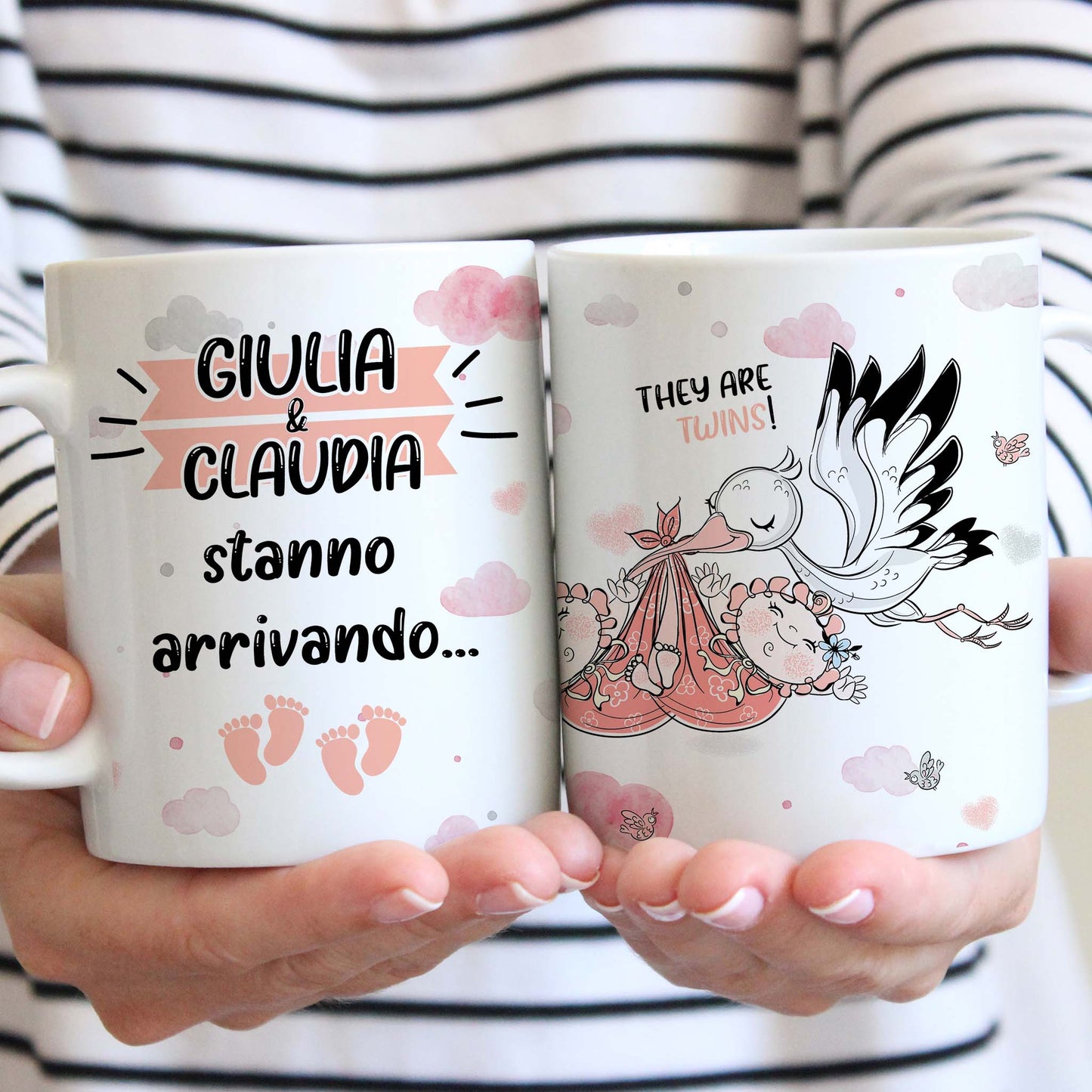 Tazza personalizzata futura mamma / futuro papà