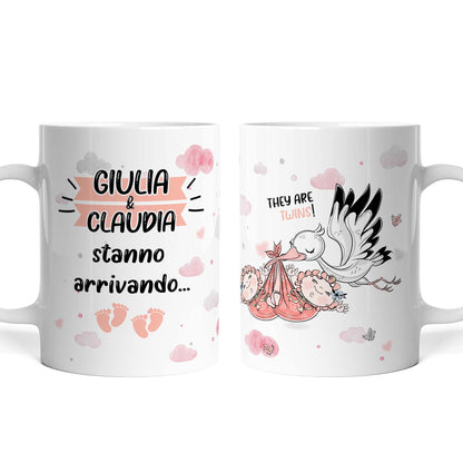 Tazza personalizzata futura mamma / futuro papà