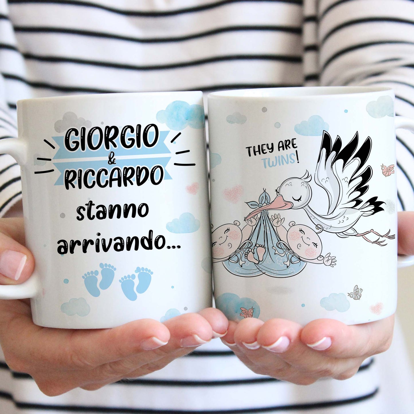 Tazza personalizzata futura mamma / futuro papà
