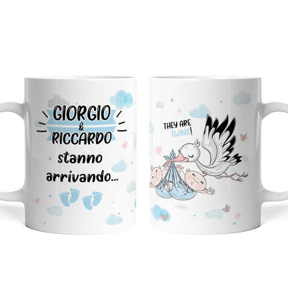 Tazza personalizzata futura mamma / futuro papà