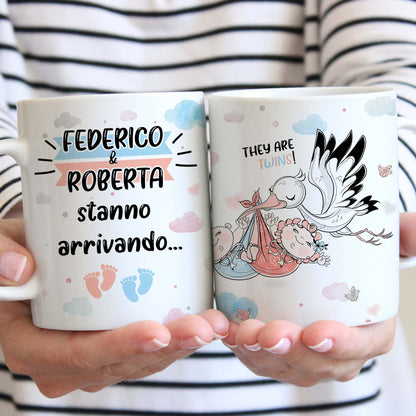 Tazza personalizzata futura mamma / futuro papà