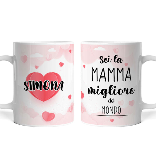 Tazza Personalizzata Mamma Migliore del Mondo